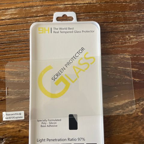 Skjermbeskytetter i hardet glass for IPhone 11 Pro Max