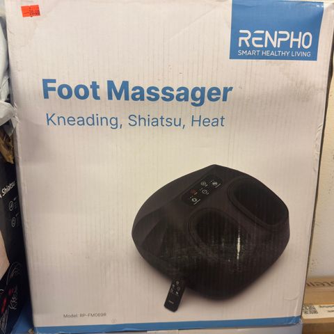 Foot Massager  Renpho  Machine med varme og fjernkontroll. NY