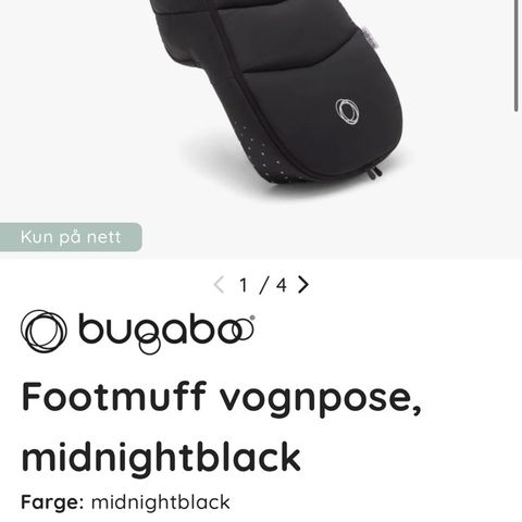 Bugaboo footmuff