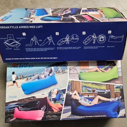 Beach Air Bed - 2 stk. - Ubrukt