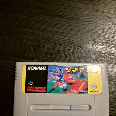 Superstar soccer SNES