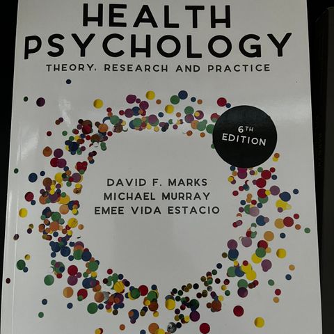 Health Psychology 6th edition