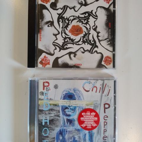 Red hot chili peppers - CD kr 20-30,-