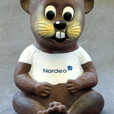 gammel Nordea sparebøsse