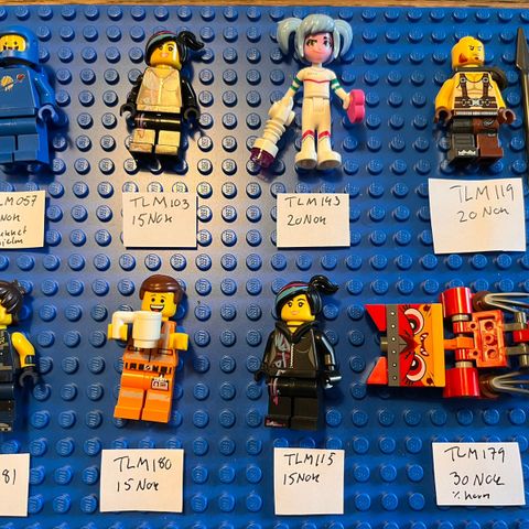 Lego The Movie - Minifigurer