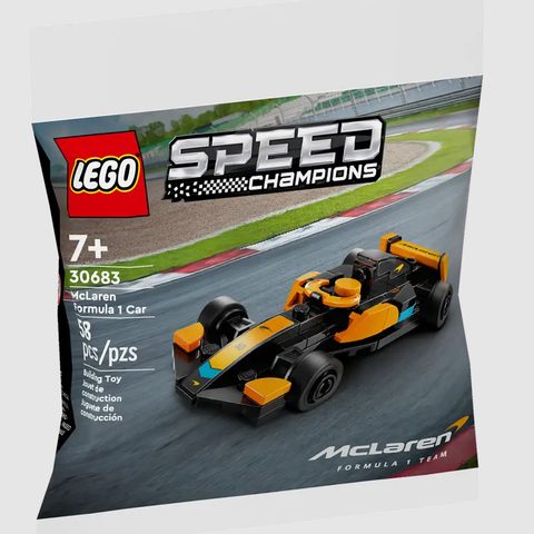 Ny/Uåpnet LEGO Speed Champions 30683 - McLaren Formula 1 Car - Polybag