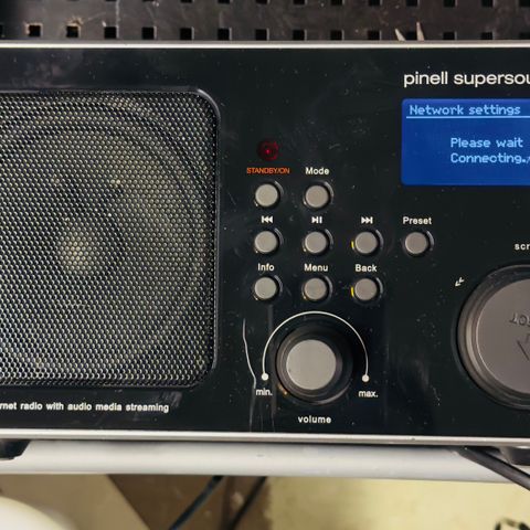 Pinell Supersound 2 Dab Radio, dekker frakta i pris.
