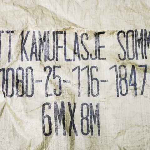 Kamuflasjenett 6x8m