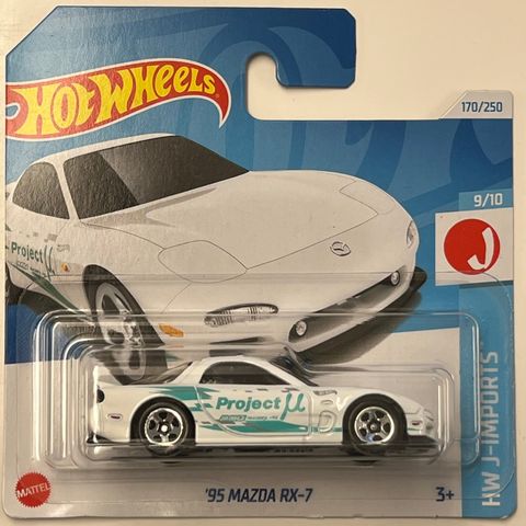 Hot Wheels 95 Mazda RX-7 - HW J-imports - HTC46