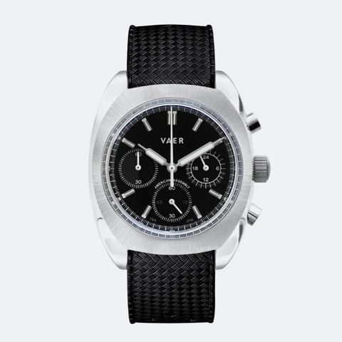 Ønsker Vaer R1 Racing Chronograph in Black 38mm