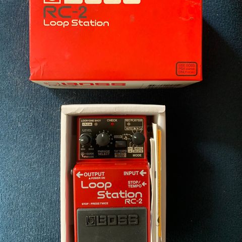 Boss RC-2 Loop Station pedal