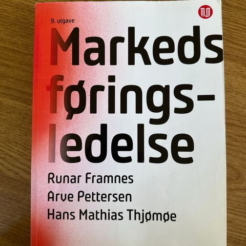 Markedsføringsledelse (9. utgave)