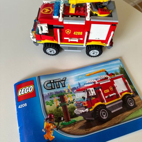 Lego 4208 4x4 Fire Truck