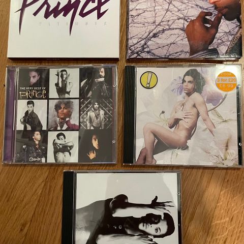 Prince cd’er selges (D’Angelo, Madonna, Santana, Michael Jackson)