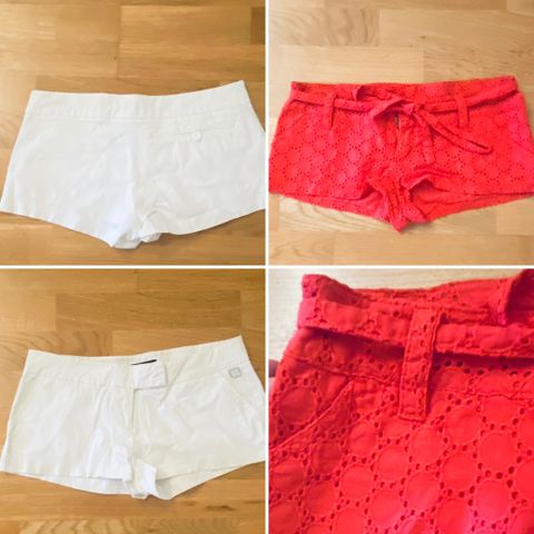 2 stk korte shortser.