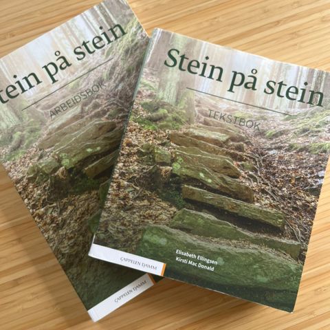 Stein på stein Tekstbok og Arbeidsbok + gratis på vei bøker