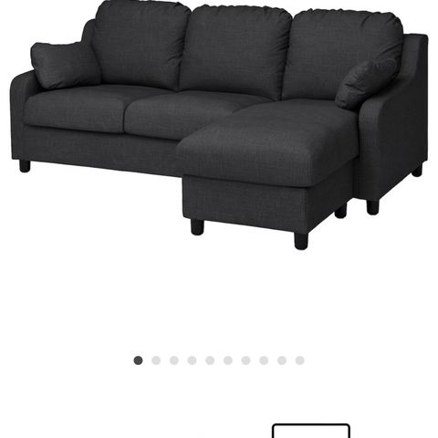 Sofa kjøpt på Ikea 2023