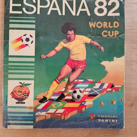 Komplett fotballkort VM 1982 Spania