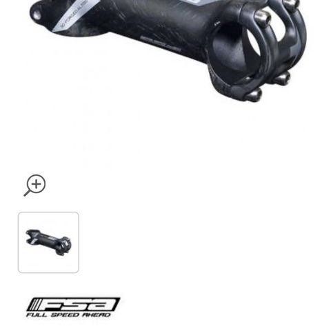 FSA OS 99 120mm stem carbon 31.8mm