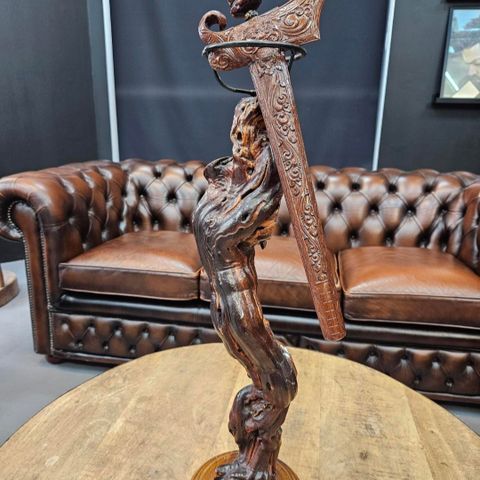 Antik Kris Dagger (Keris), Unikt Indonesiske kniv, kunst, skulptur