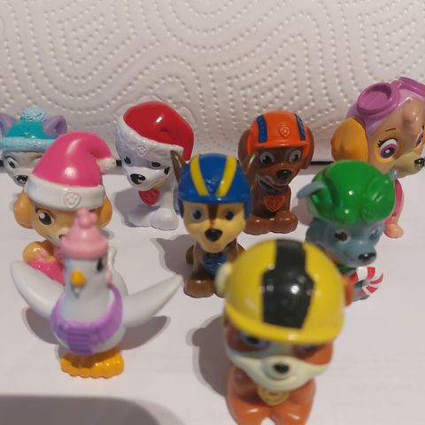 Paw patrol figurer