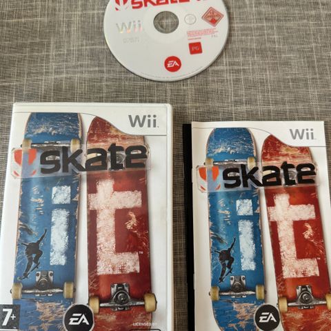 Wii - Skate it - spill