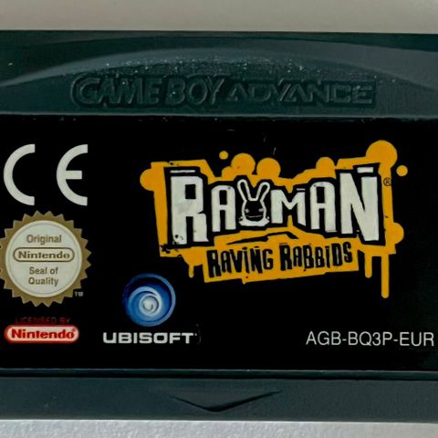 Rayman Raving Rabbids GBA Game Boy Advance