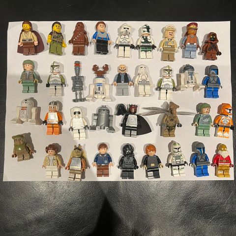 Lego Starwars Figurer