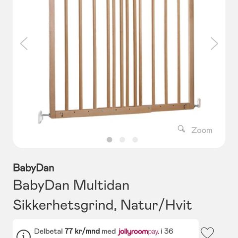 Babydan Multidan Sikkerhetsgrind, Natur