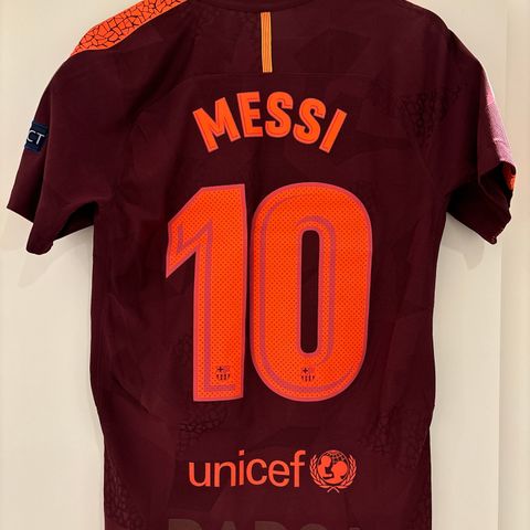 Lionel Messi FcBarcelona 3 drakt 17/18