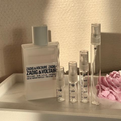 This is Her Zadig & Voltaire parfyme dekanter