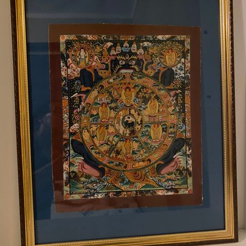 Tibetan Buddhist Art (maleri)