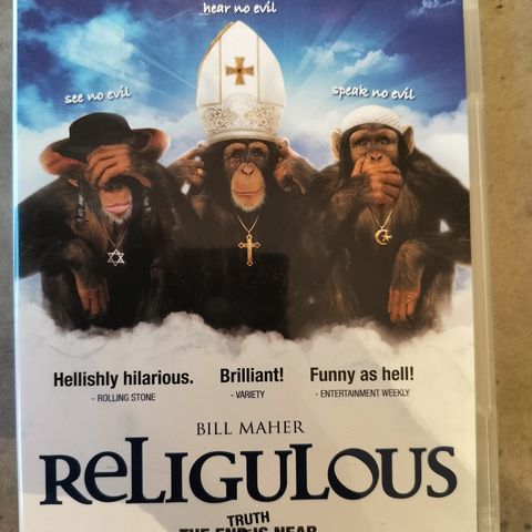 Religulous ( DVD) Dokumentar - 2009 - 86 kr inkl frakt