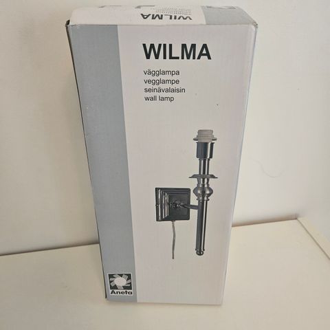 2stk Wilma vegg lamper,  2stk Selma 20cm Skjermer