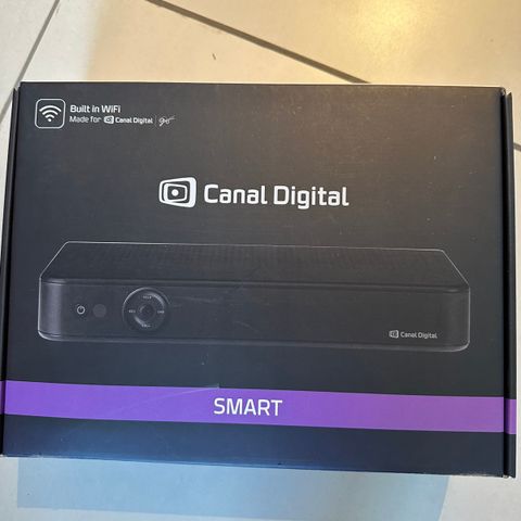 Canal digital smart dekoder - uåpnet