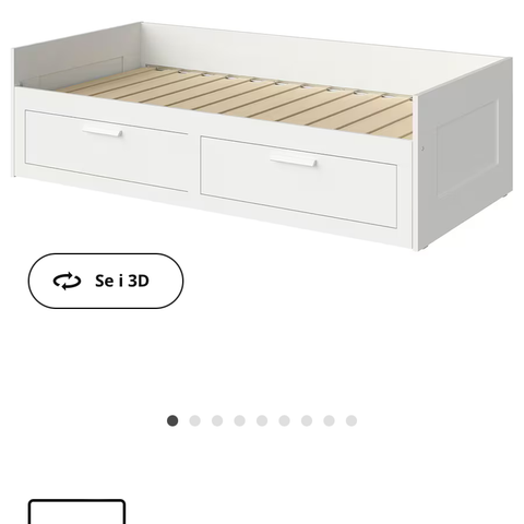 Seng fra IKEA selges