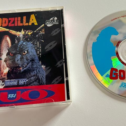 Godzilla - et spill til spillkonsollen "PC Engine"