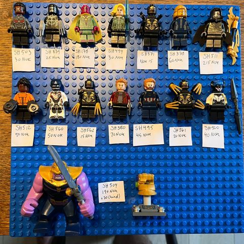 Lego Marvel - Minifigurer