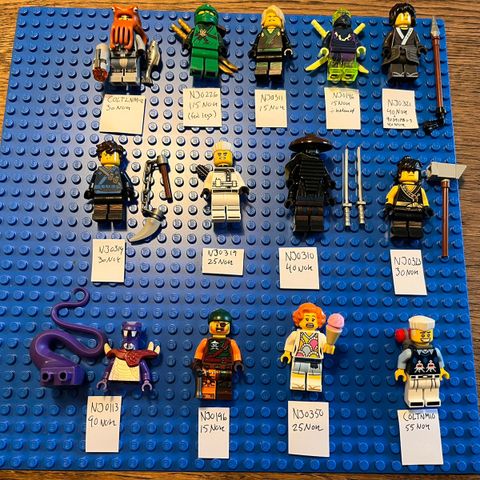 Lego Ninjago - Minifigurer