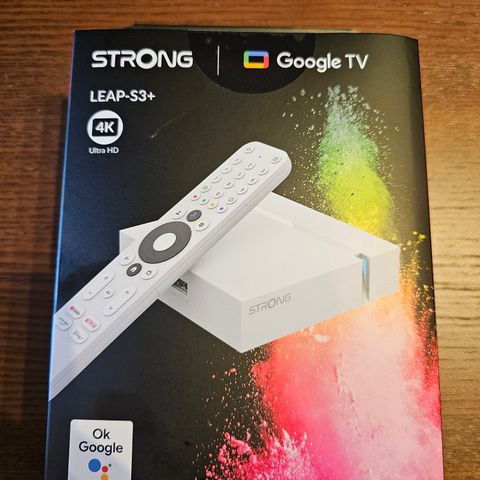 Strong Google TV 4K med chromecast