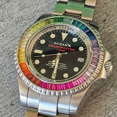 Ocean x SHARKMASTER 1000 SMS1045 Rainbow - Limited Edition 175stk