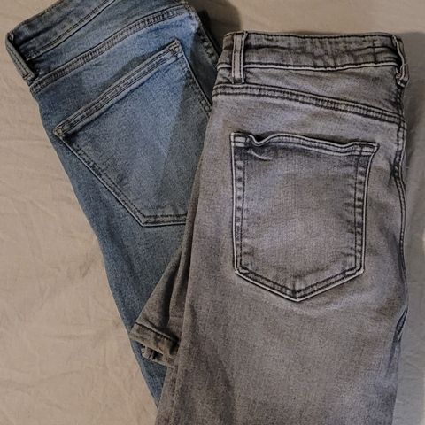 2stk. jeans med stretch fra Zara, str.36