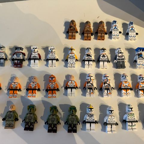 LEGO Star Wars clone samling **SISTE PRIS**