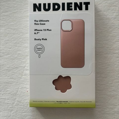 Nudient deksel bold og thin case