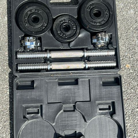 Weight Case X-erfit, manualer/vektsett.