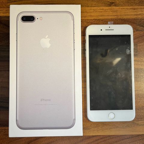 iPhone 7 plus 128GB silver