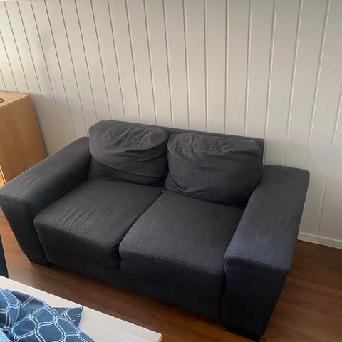 2 stk. komfort sofaer, svart