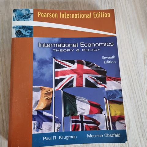 International economics, therory and policy - Pearson international edition