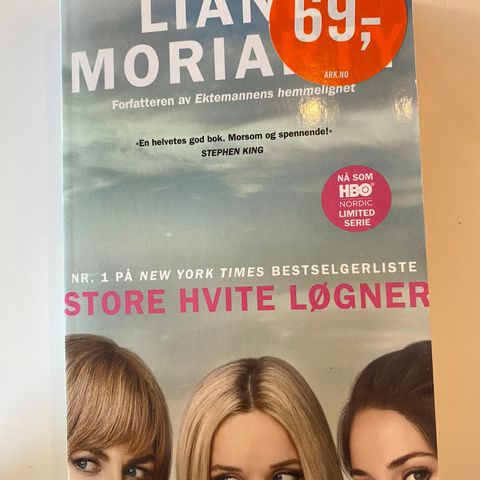 Liane Moriarty sin bok «Store hvite løgner»