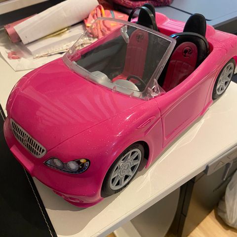 Godt brukt Barbie bil